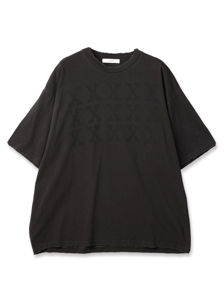 xxxxx damage pigment boxy tee