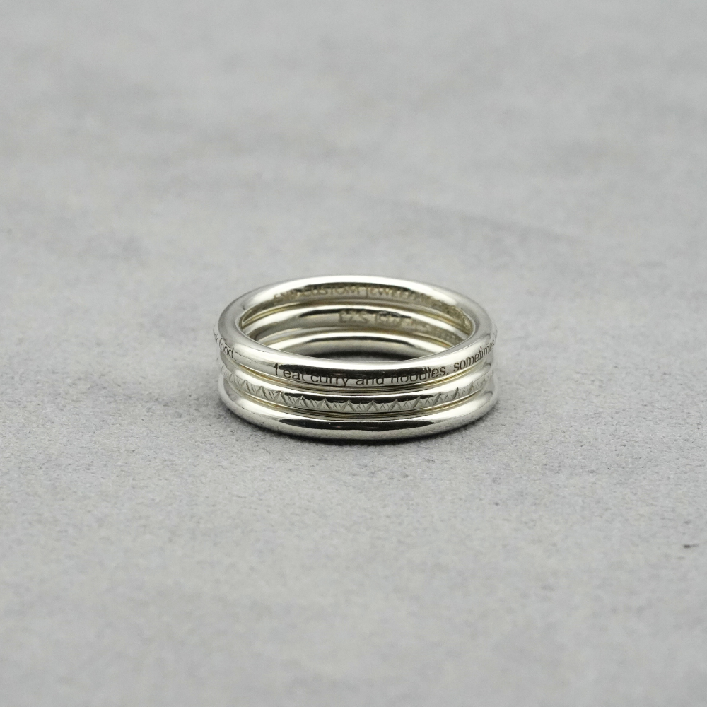 3 stack ring