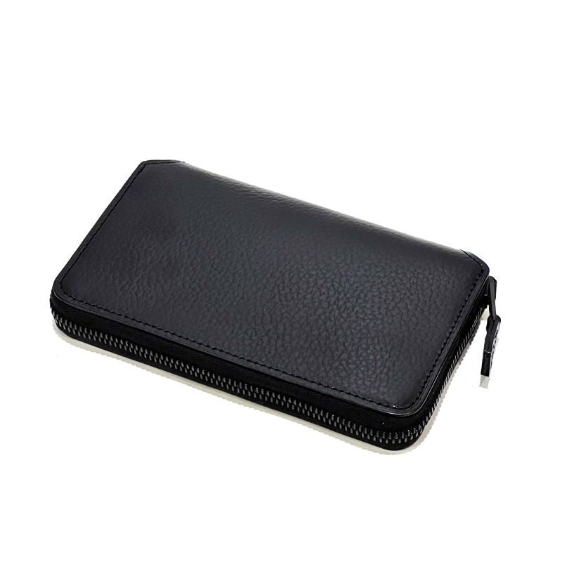 middle zip wallet