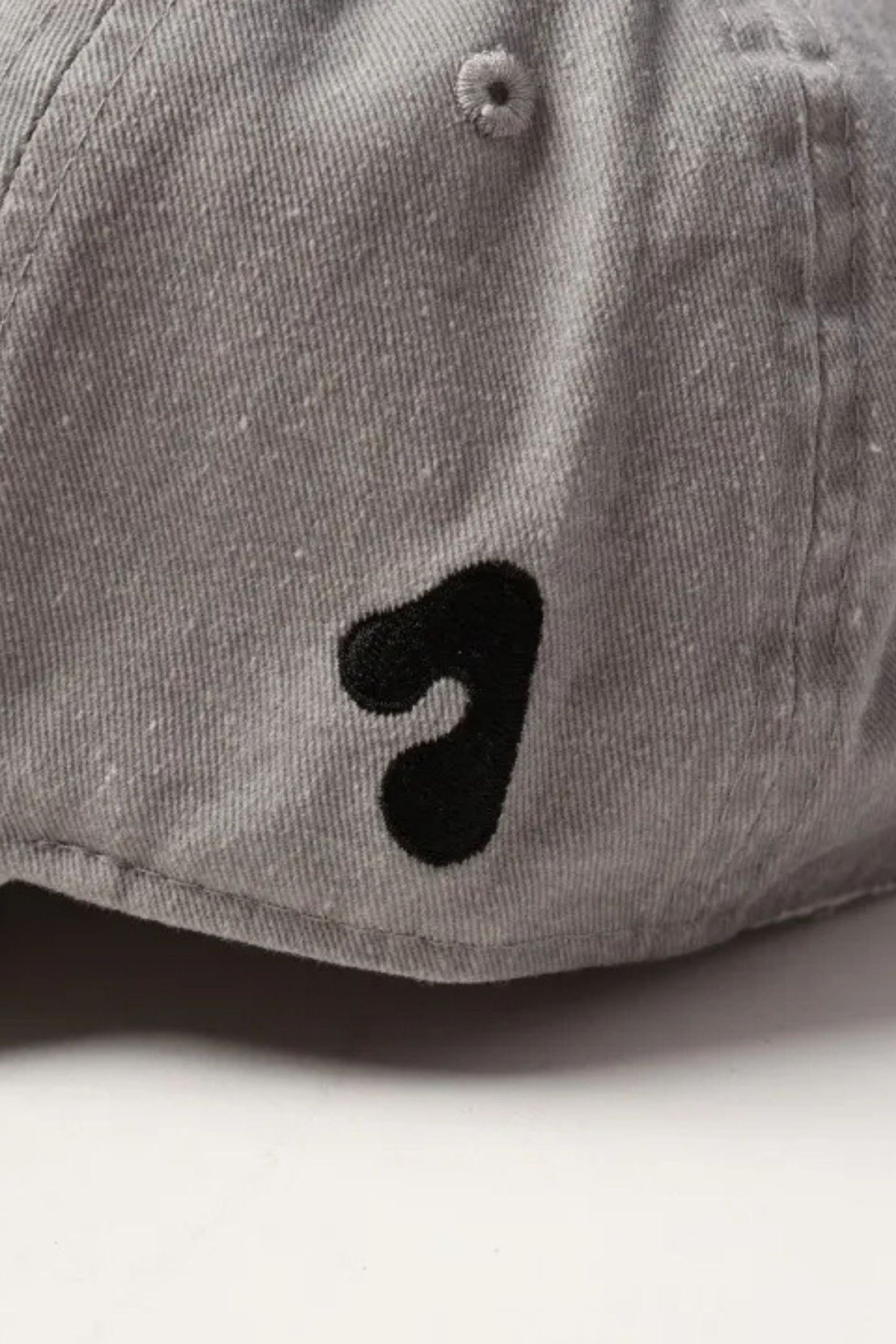 jieda logo damage dyed cap