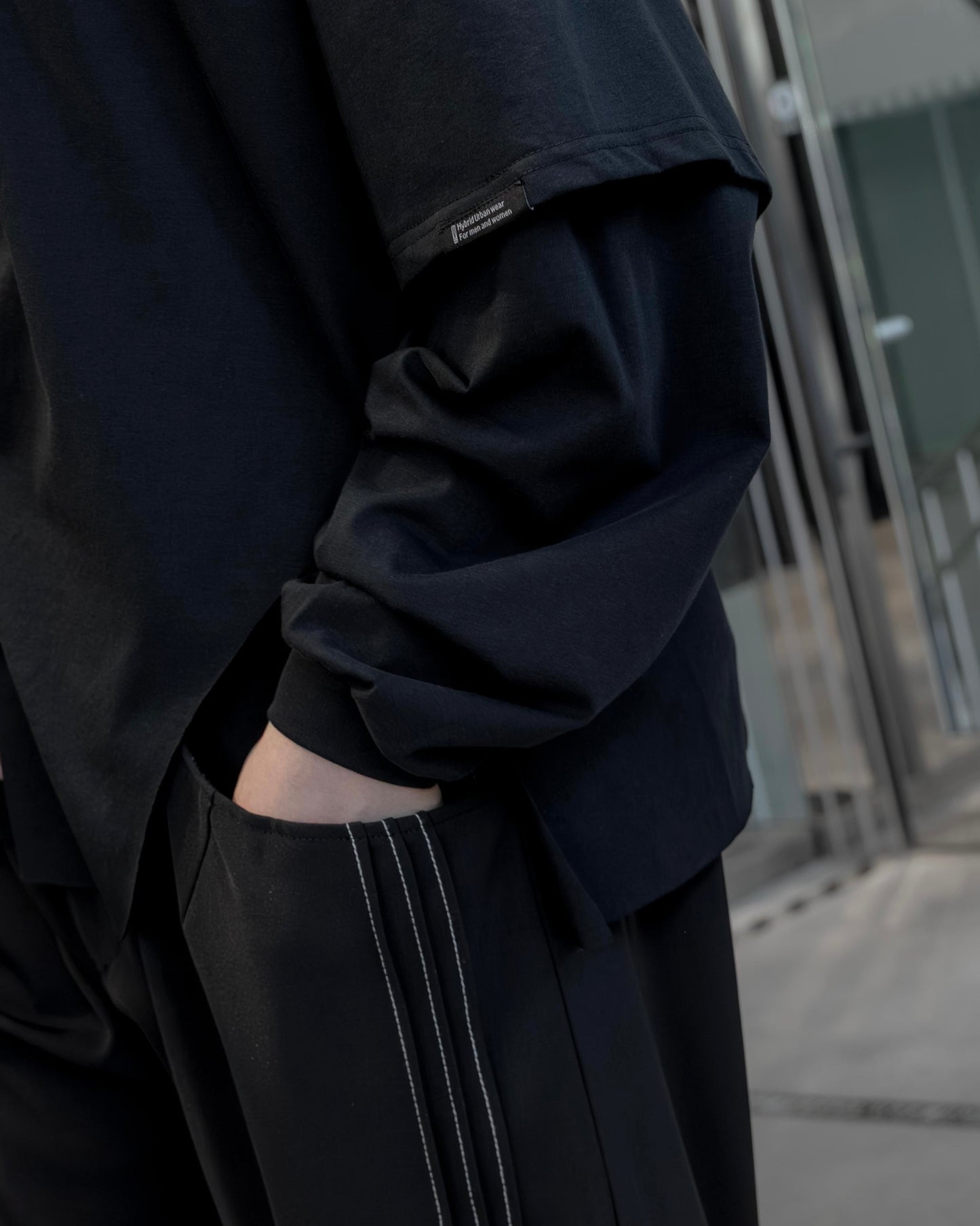 double sleeve t-shirt