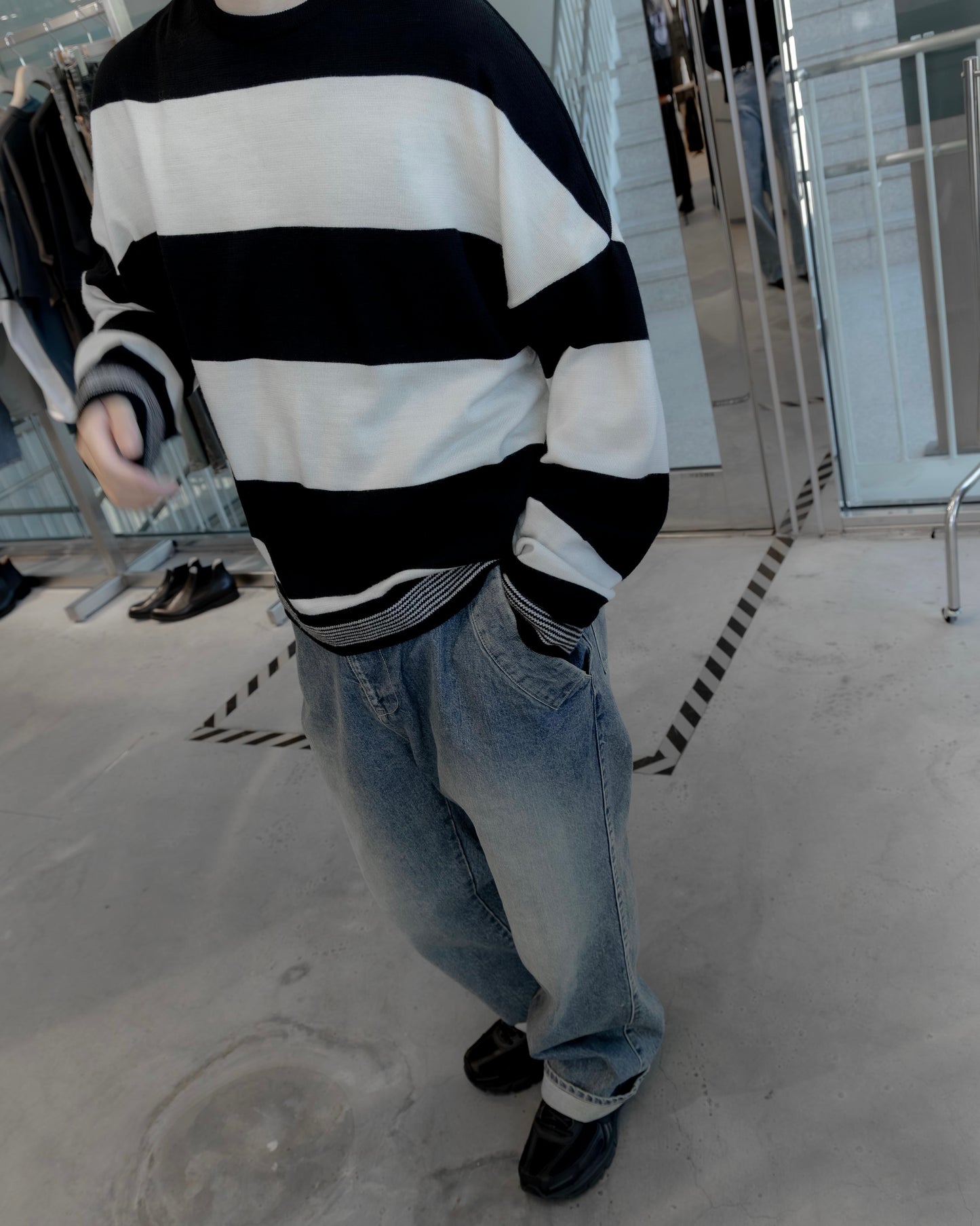 sise border knit