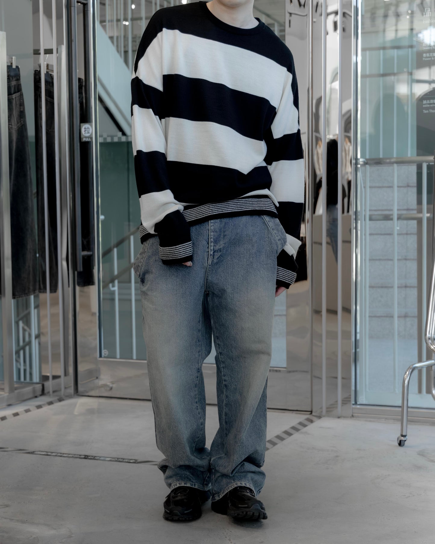 sise border knit