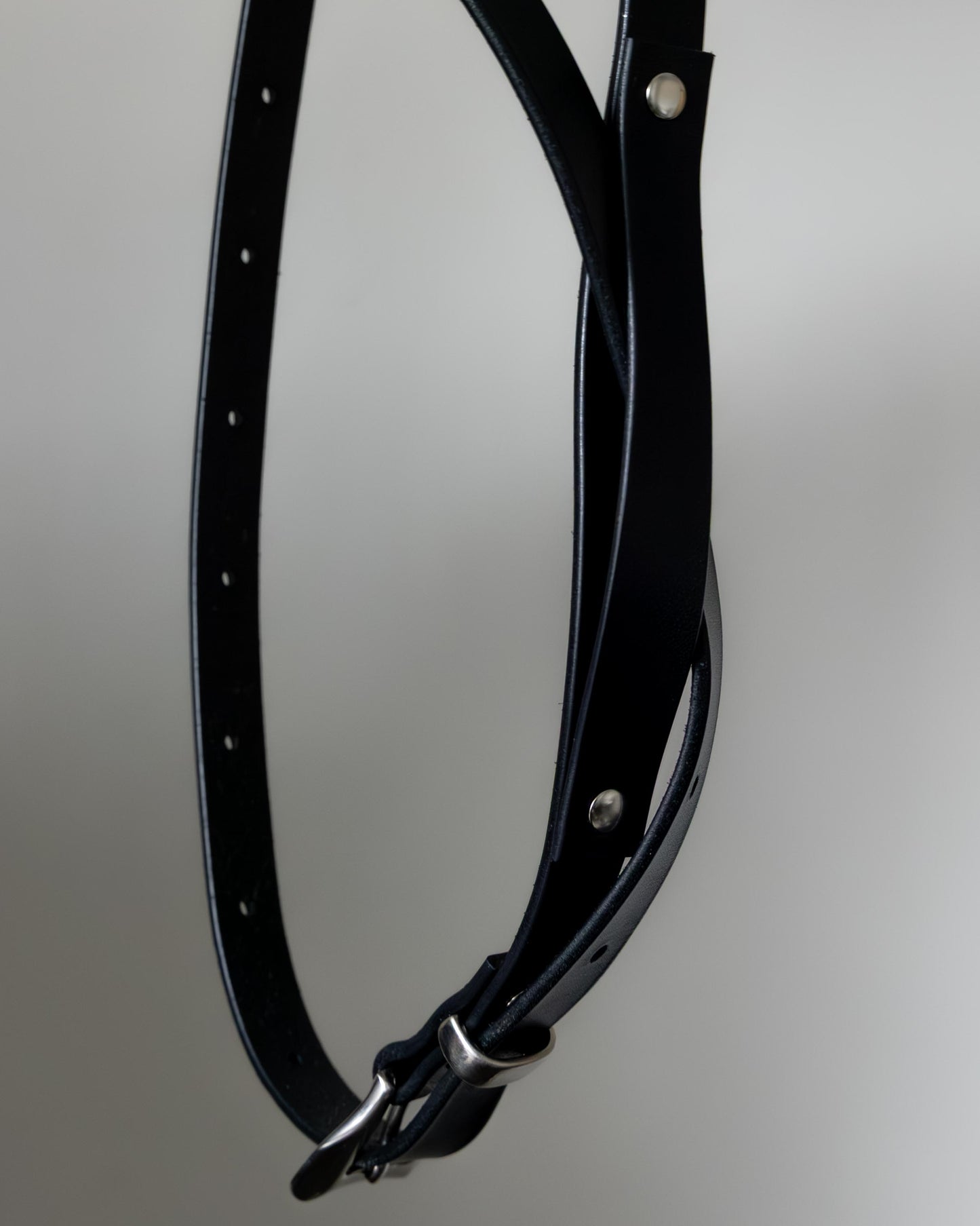 polish leather belt