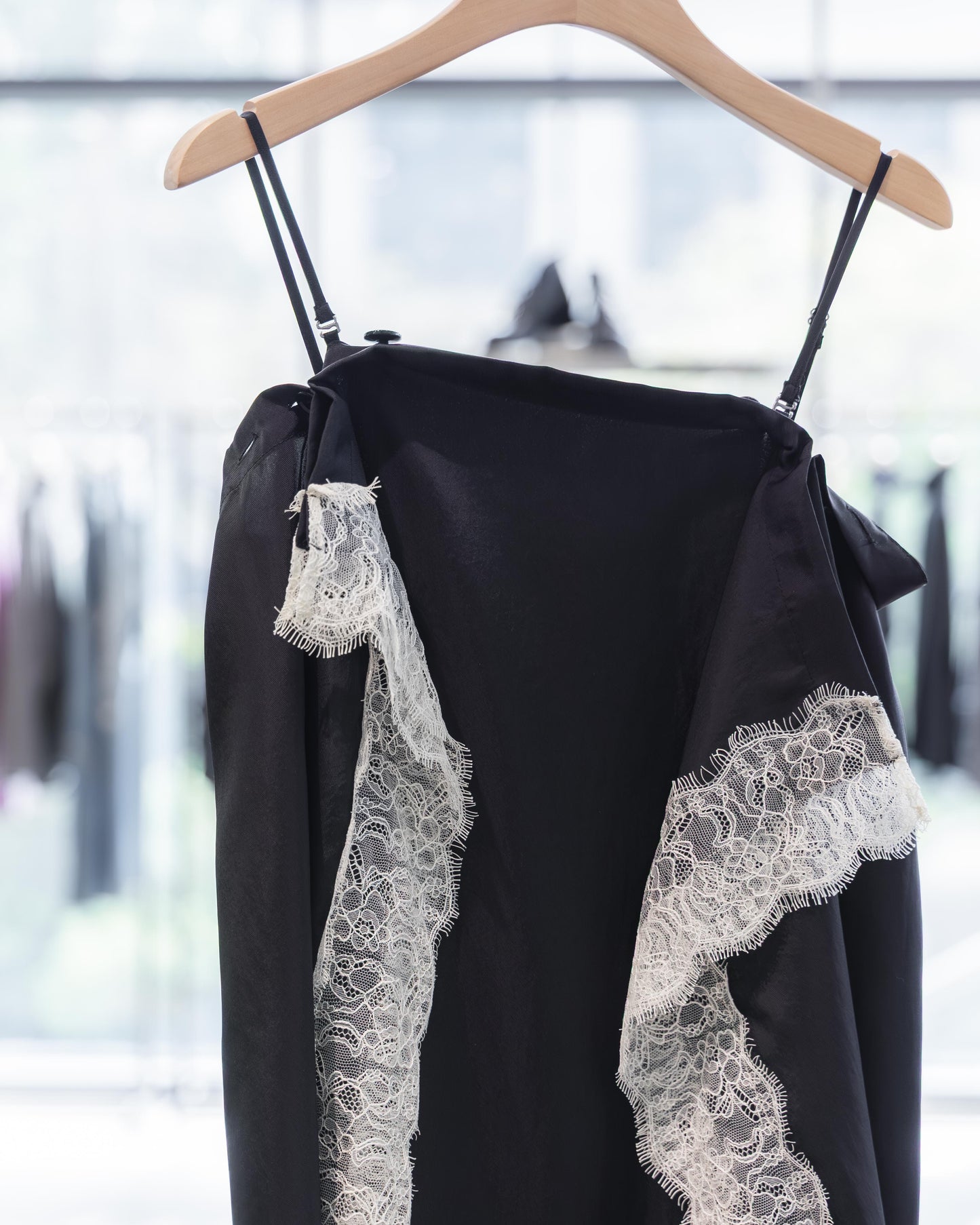 square pattern skirt op