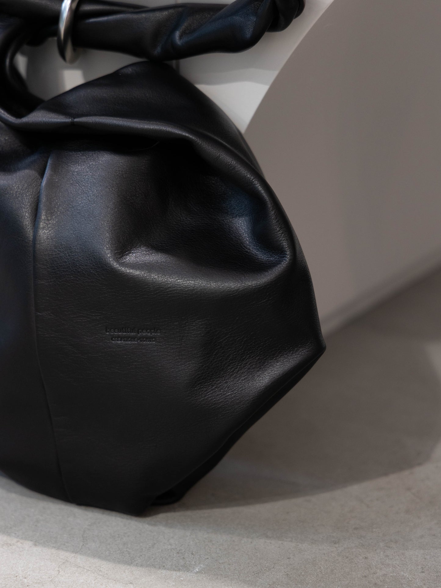 klein two way bag in smooth leather m