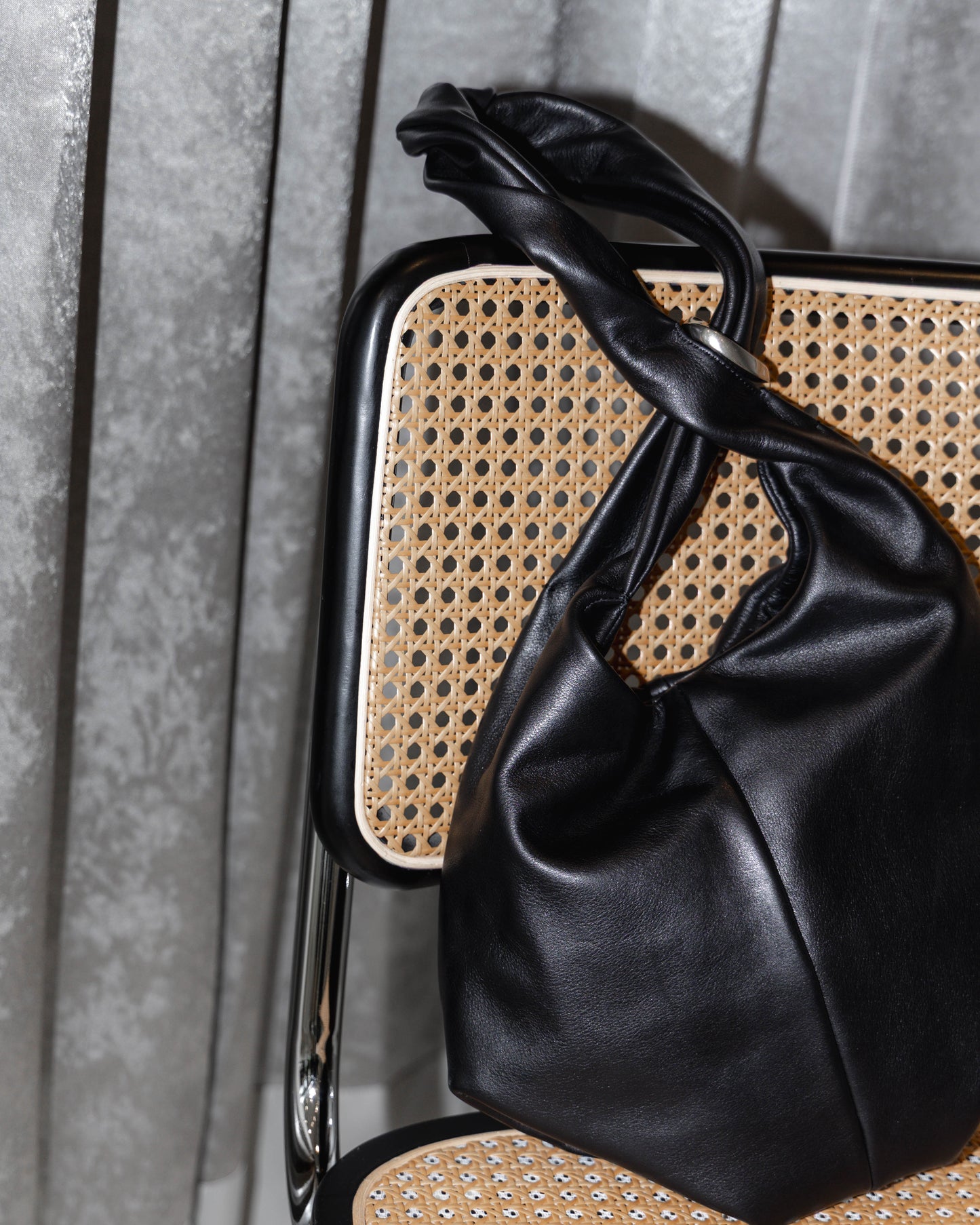 klein two way bag in smooth leather m