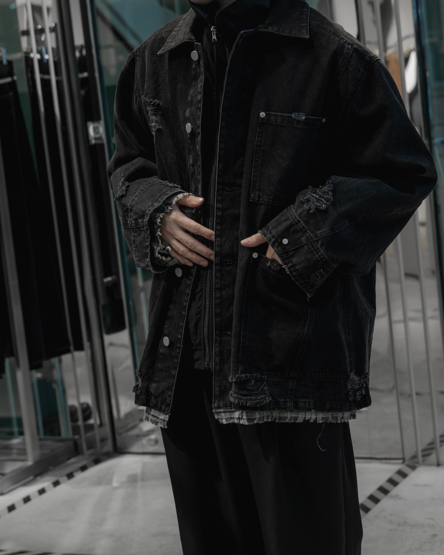 layered coveralls