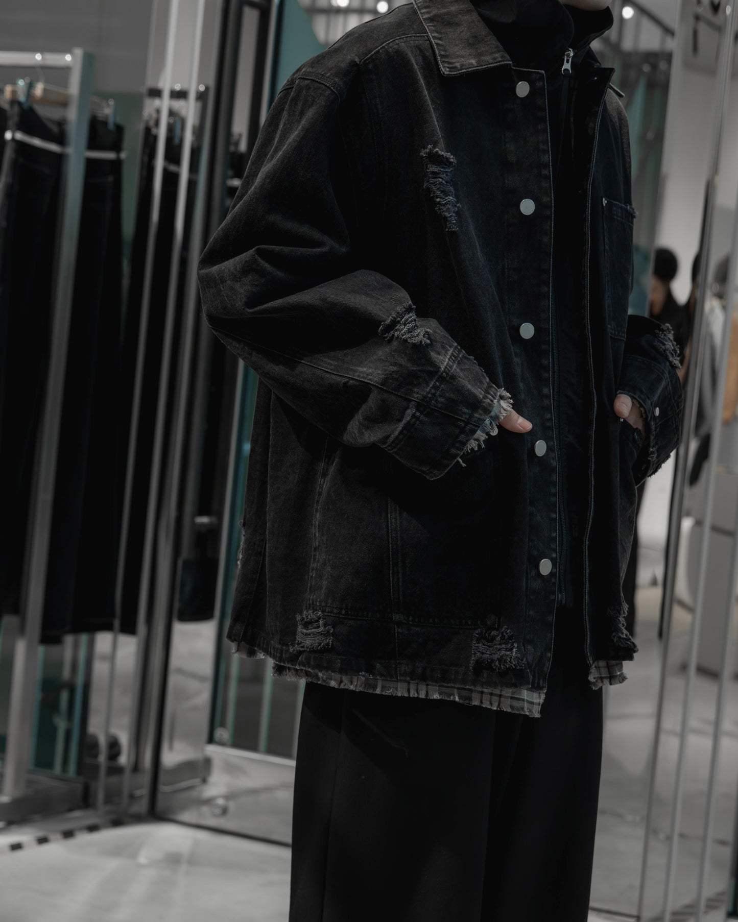 layered coveralls