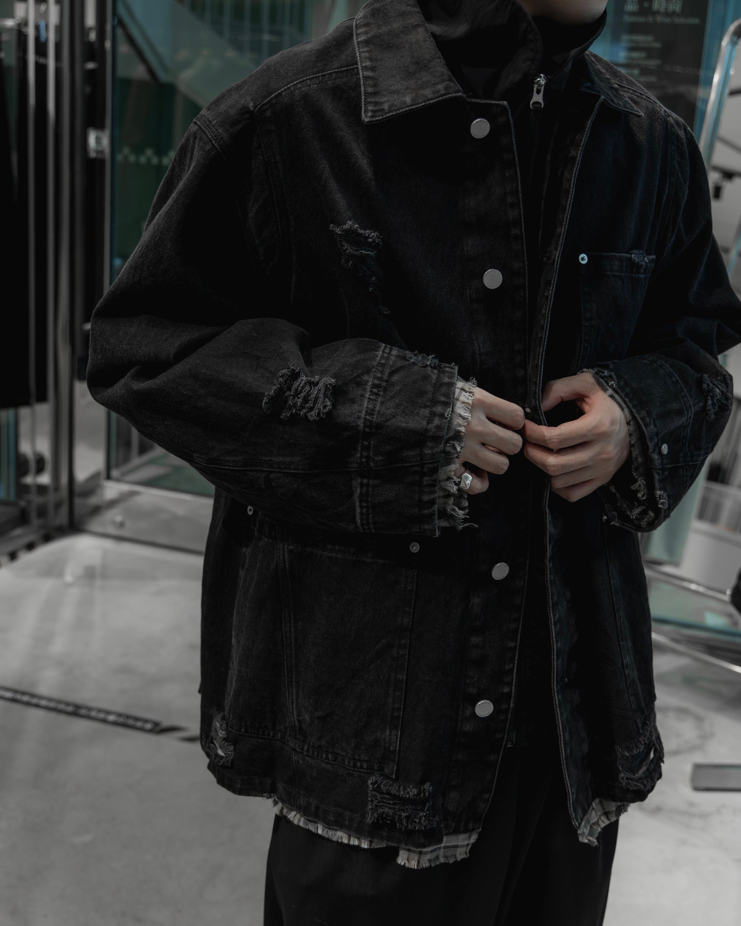 layered coveralls