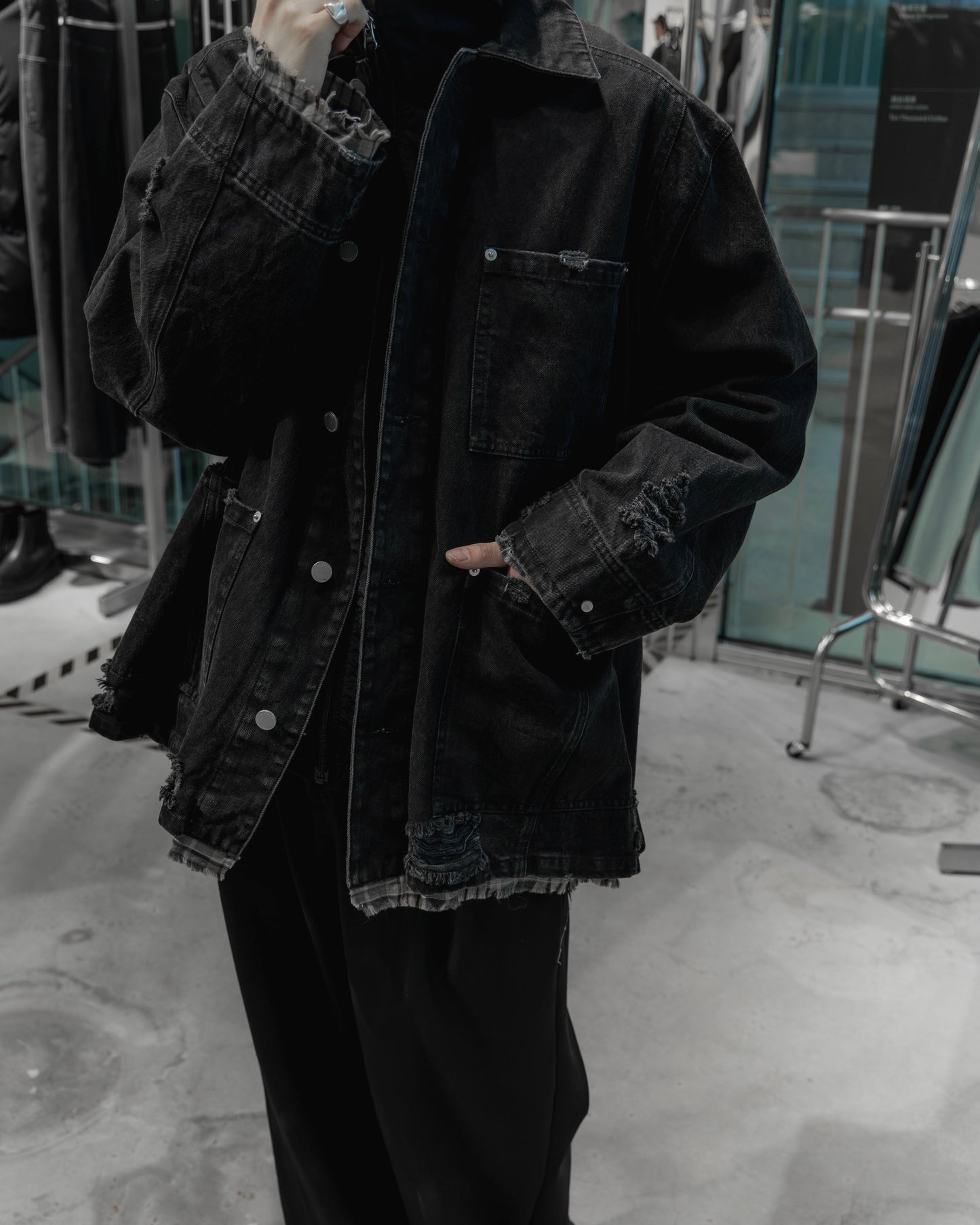 layered coveralls