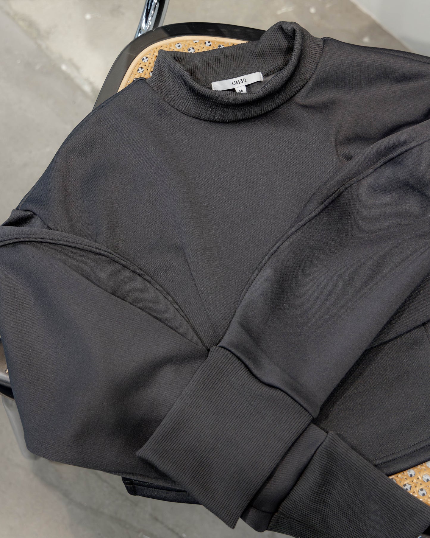 cocoon sleeve short sweat