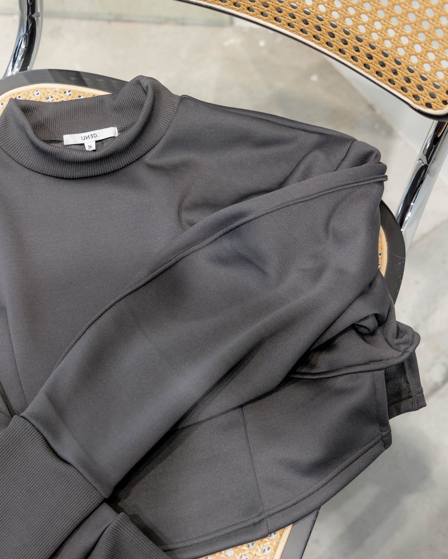 cocoon sleeve short sweat