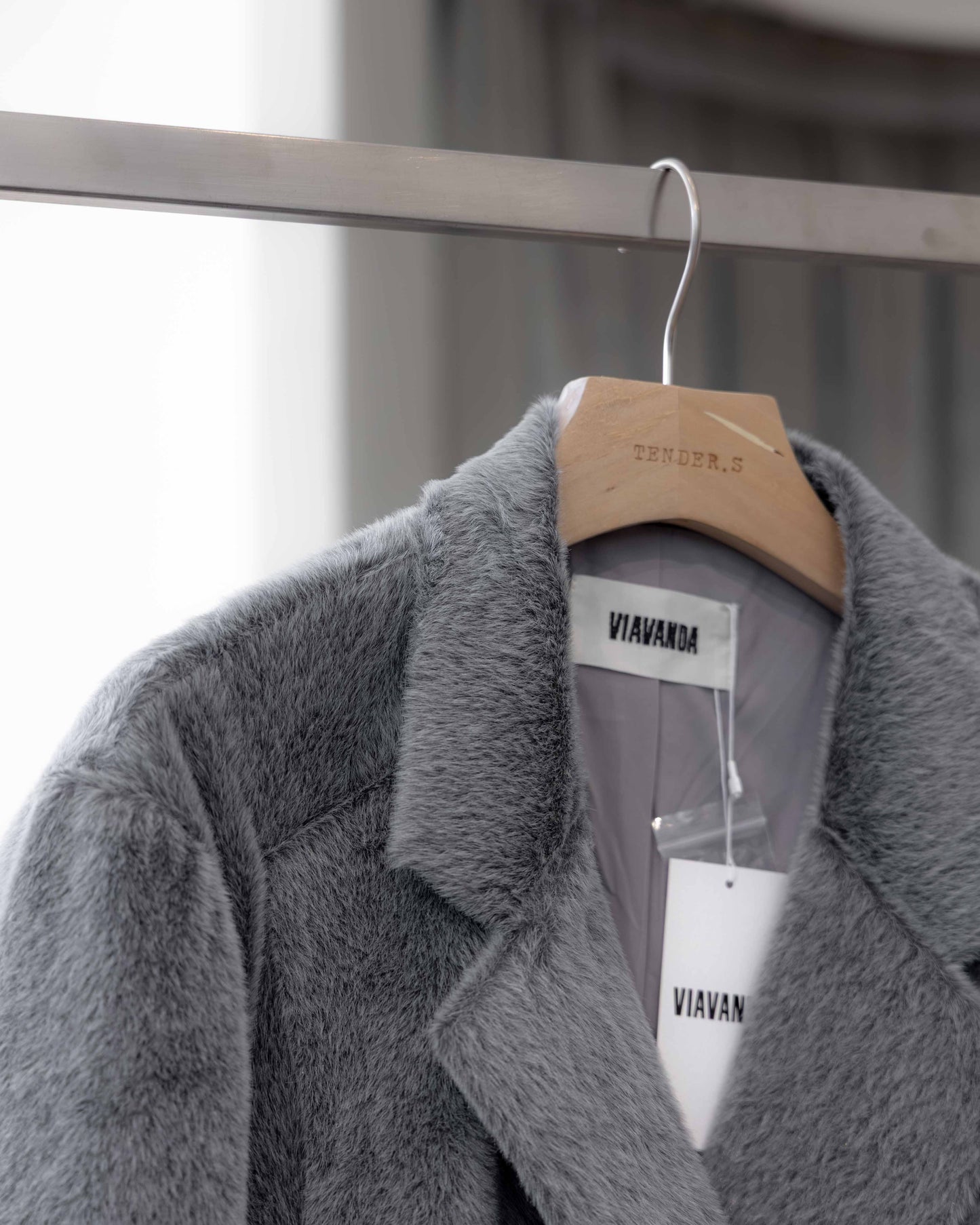 fur double jacket