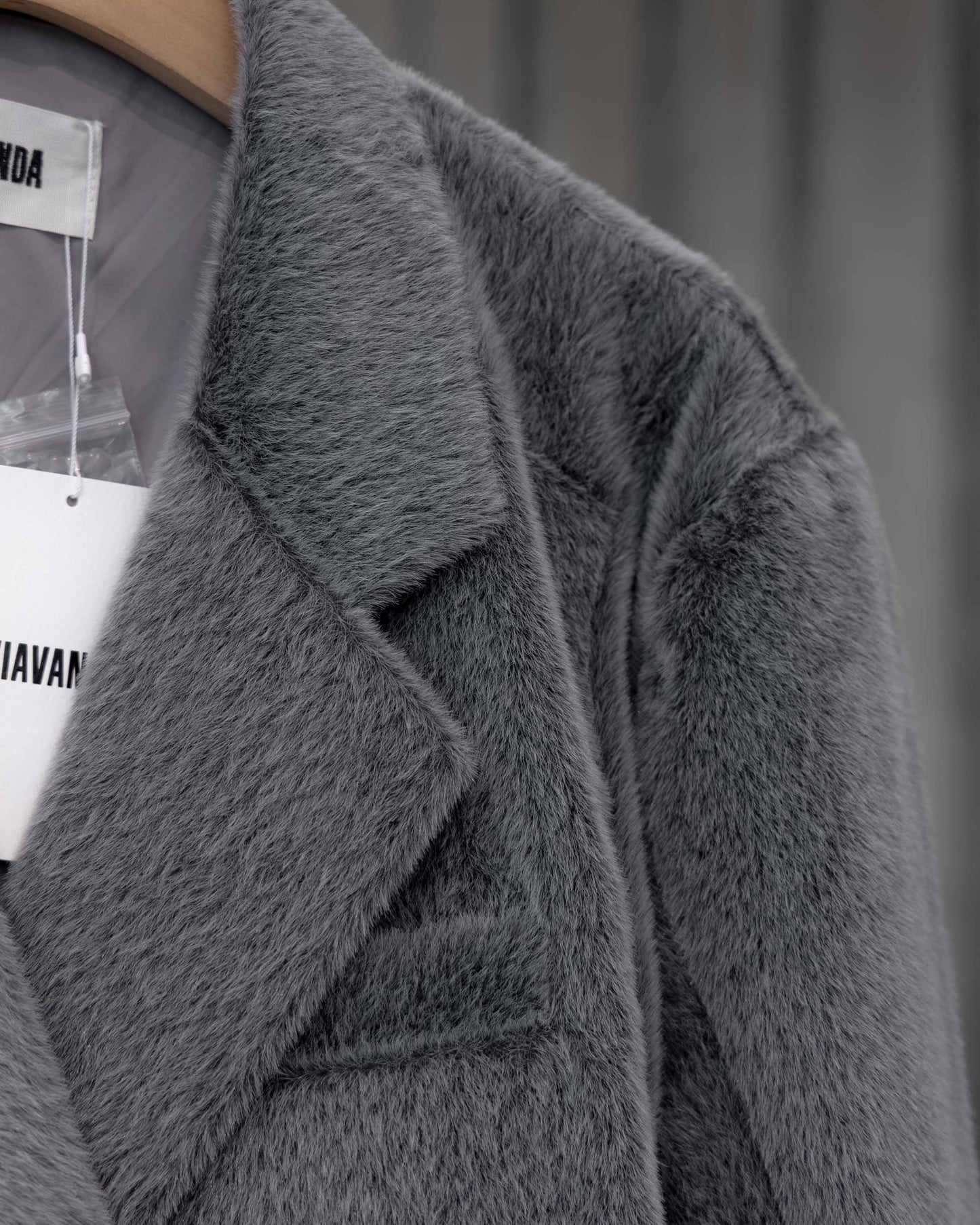 fur double jacket