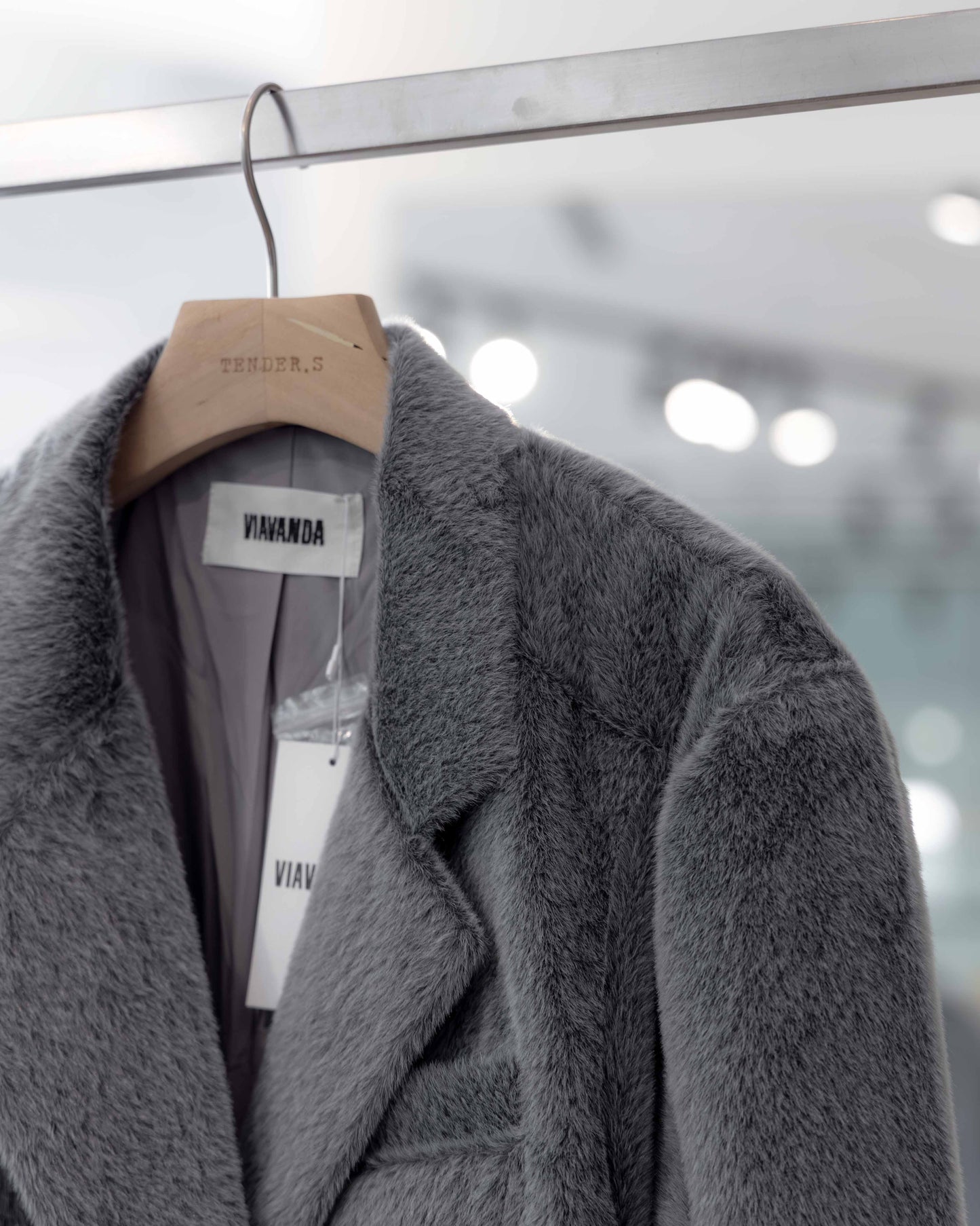 fur double jacket