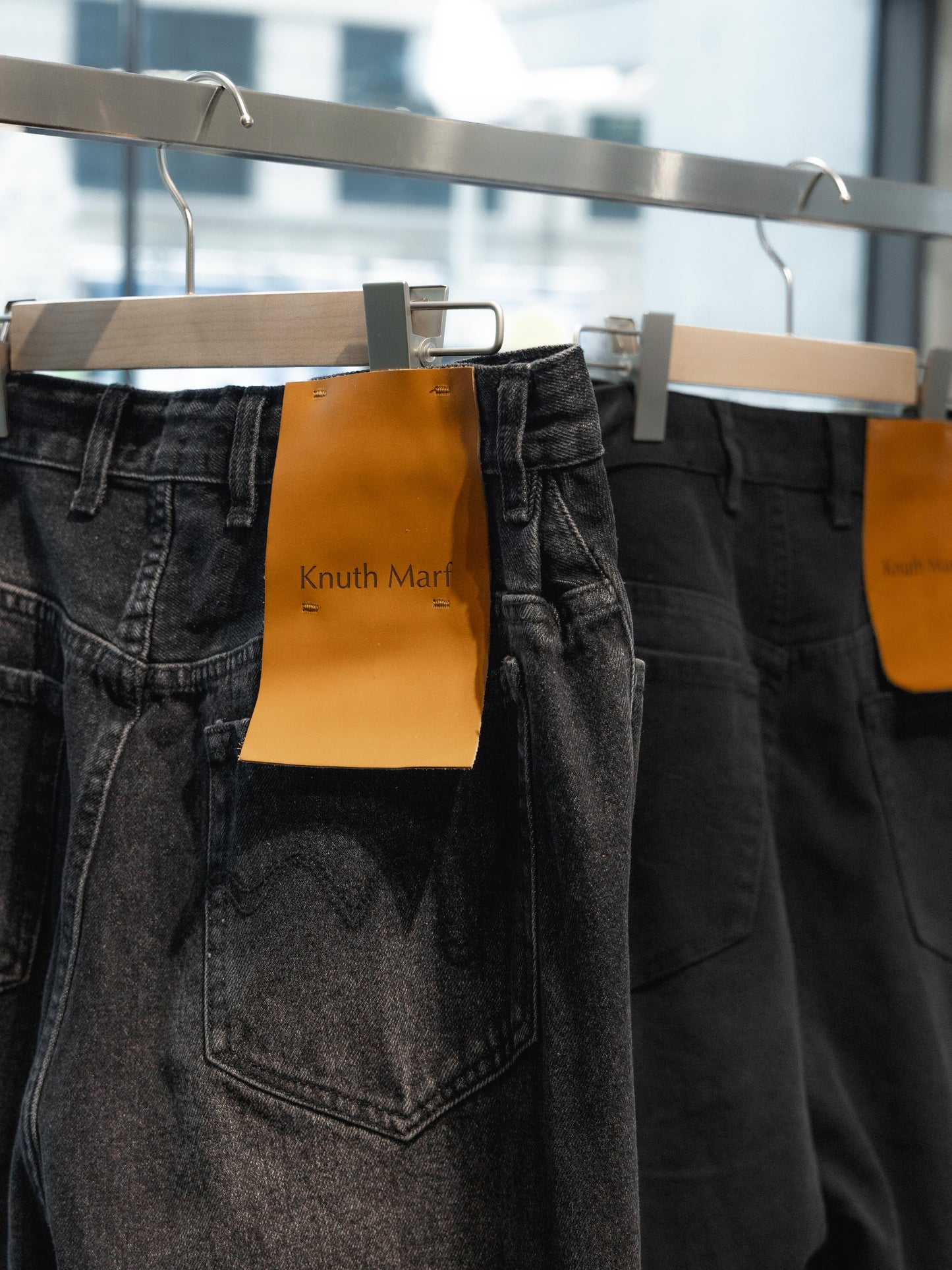 damage denim pants(unisex)