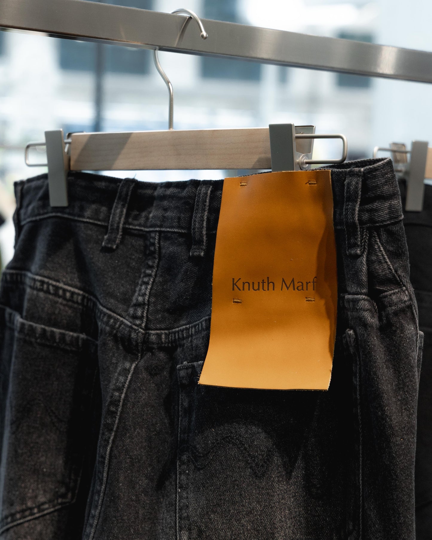 damage denim pants(unisex)