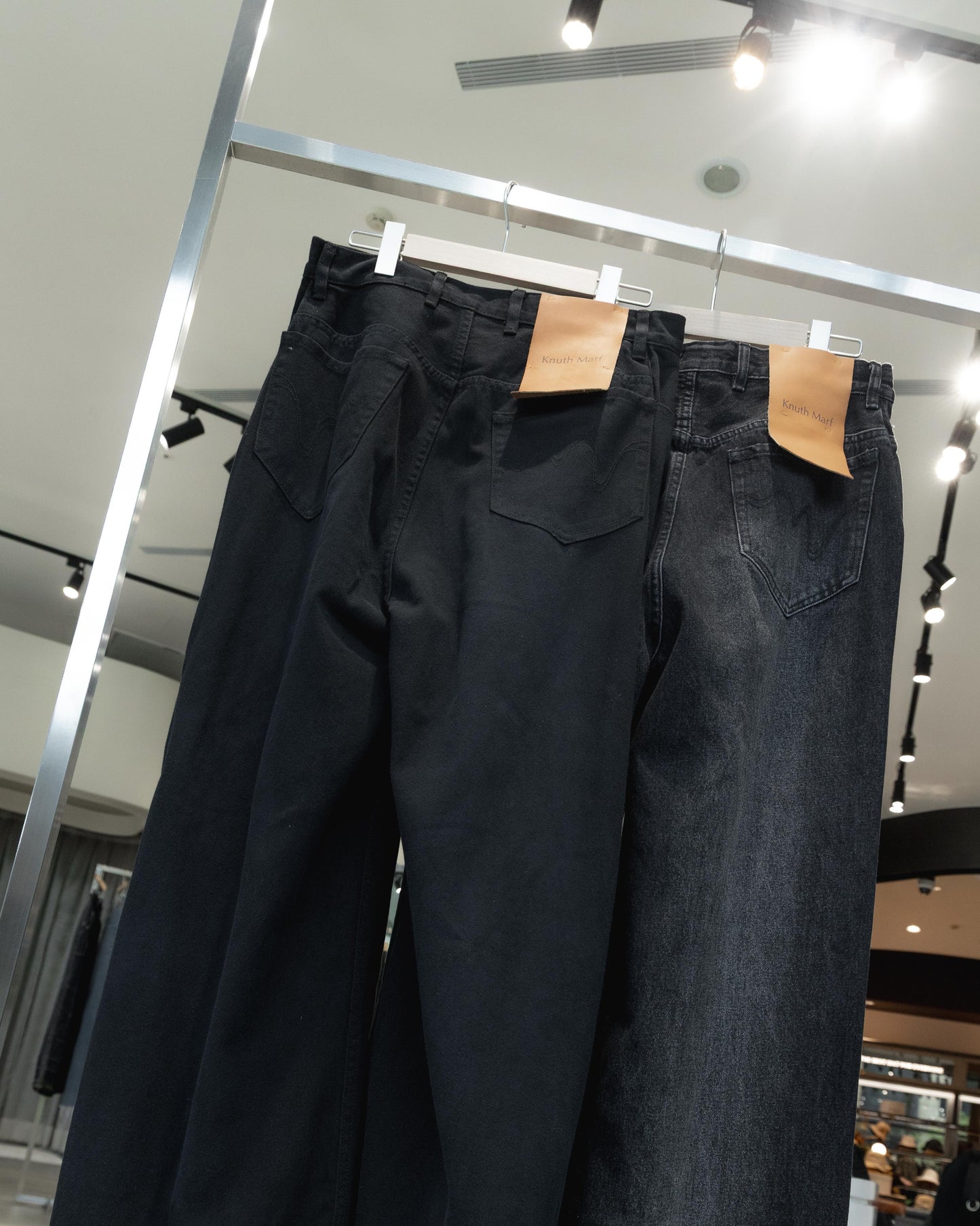 damage denim pants(unisex)