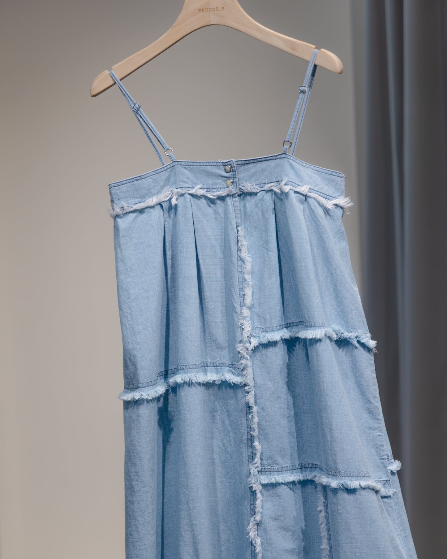 fringe cami dress