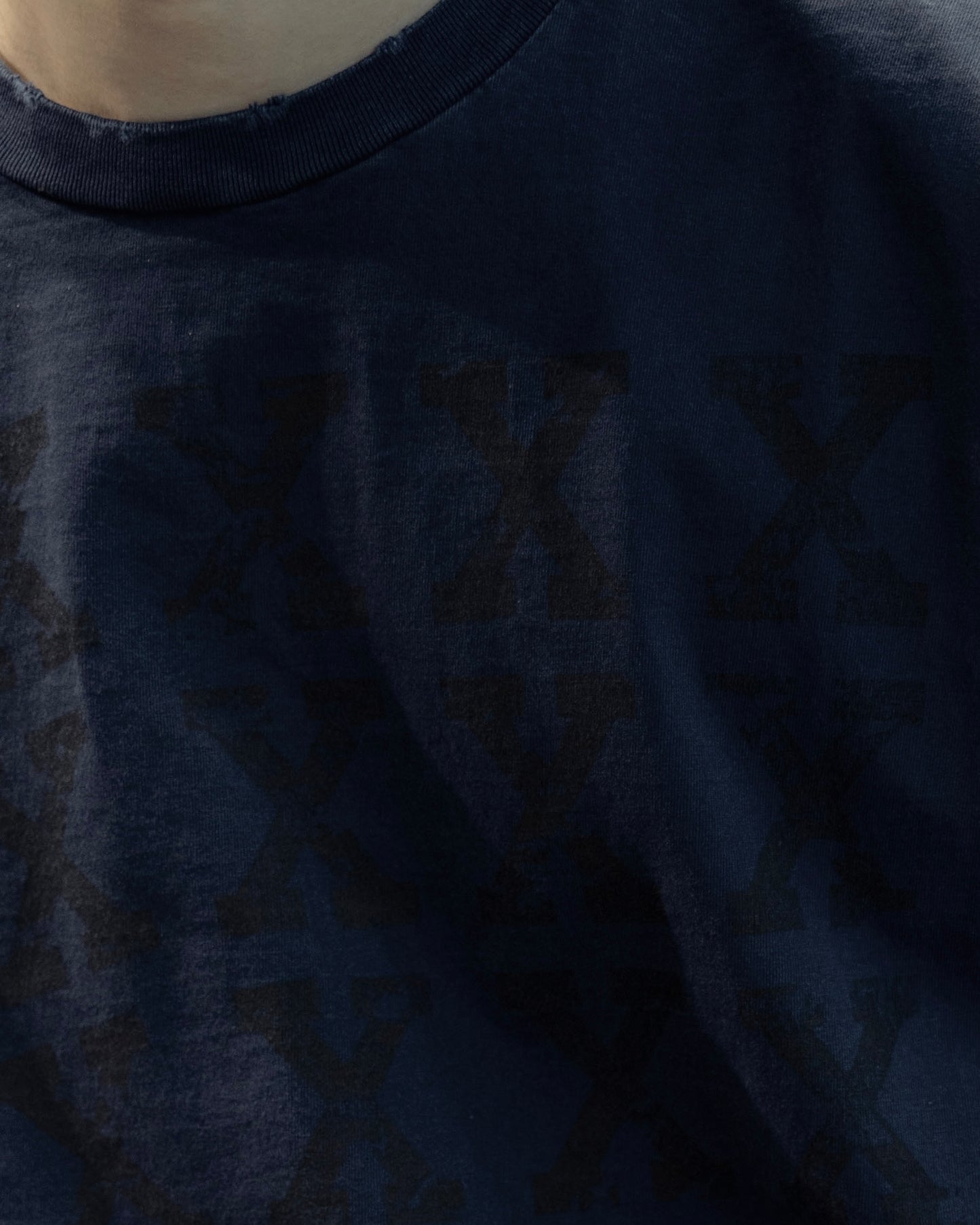 xxxxx damage pigment boxy tee