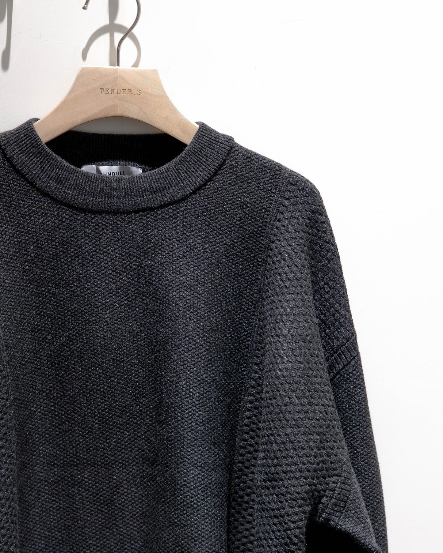 pattern contrast sweater