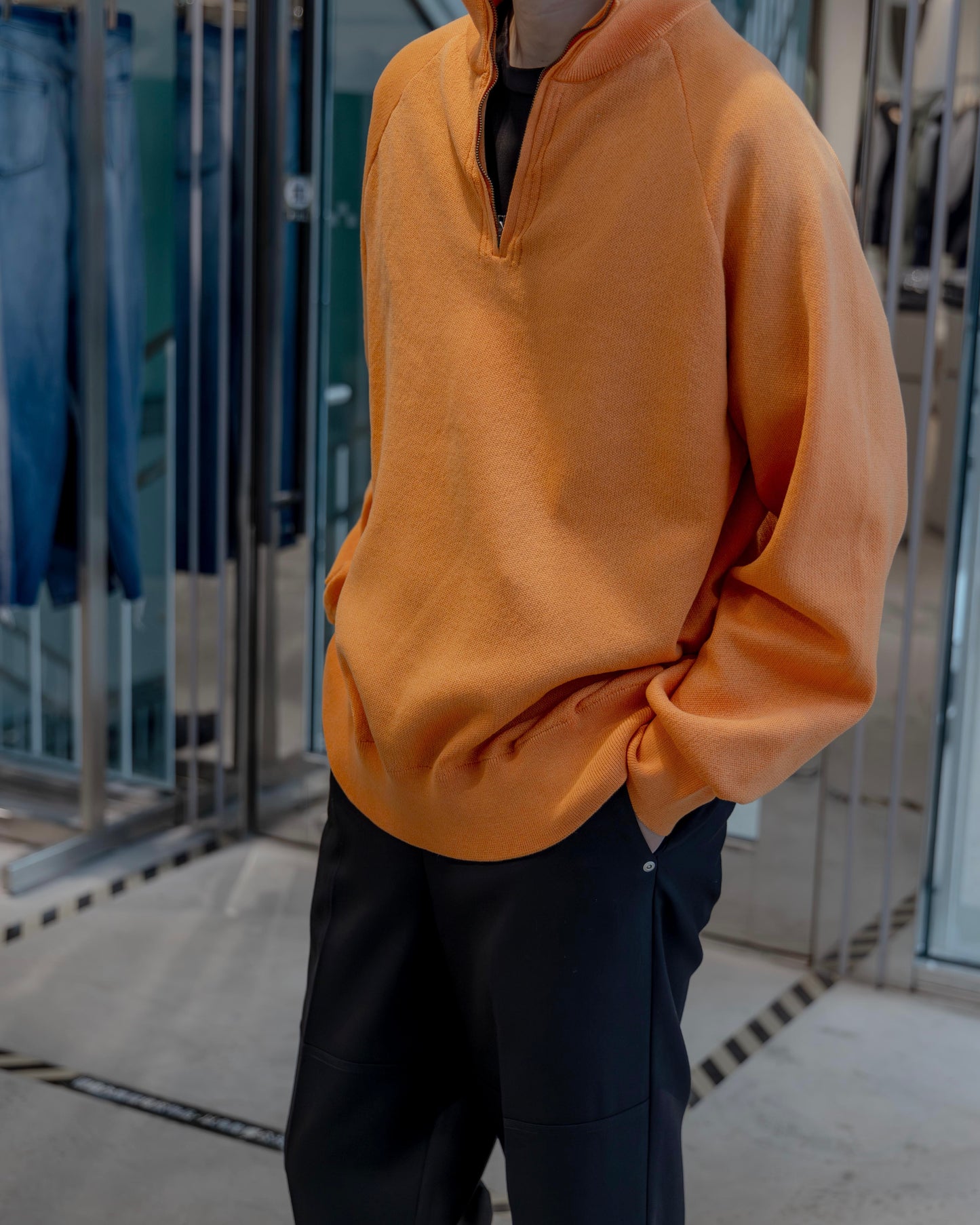 active dry half zip pullover