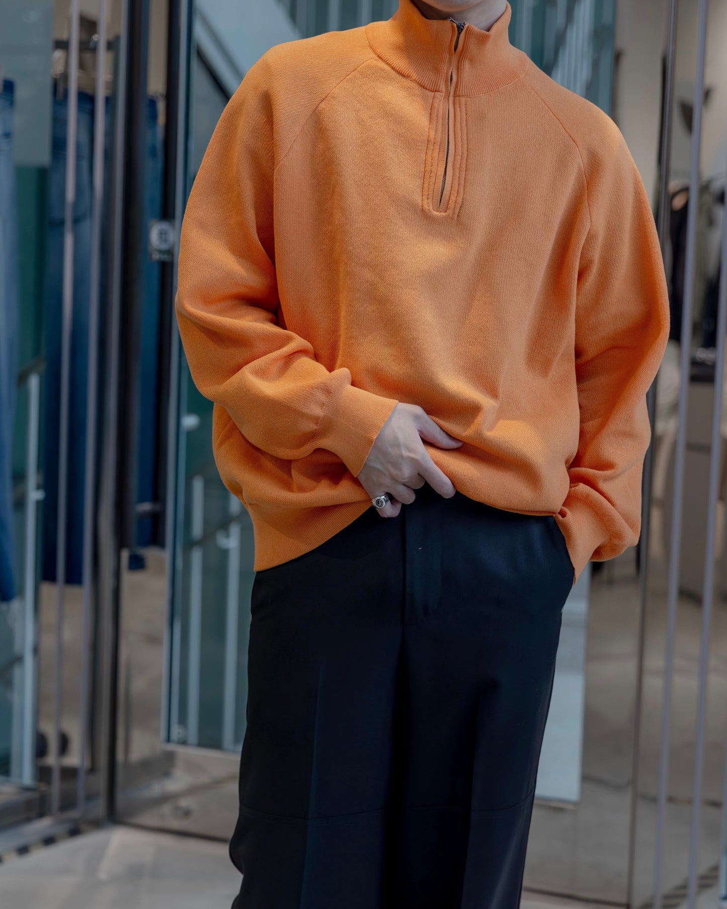 active dry half zip pullover