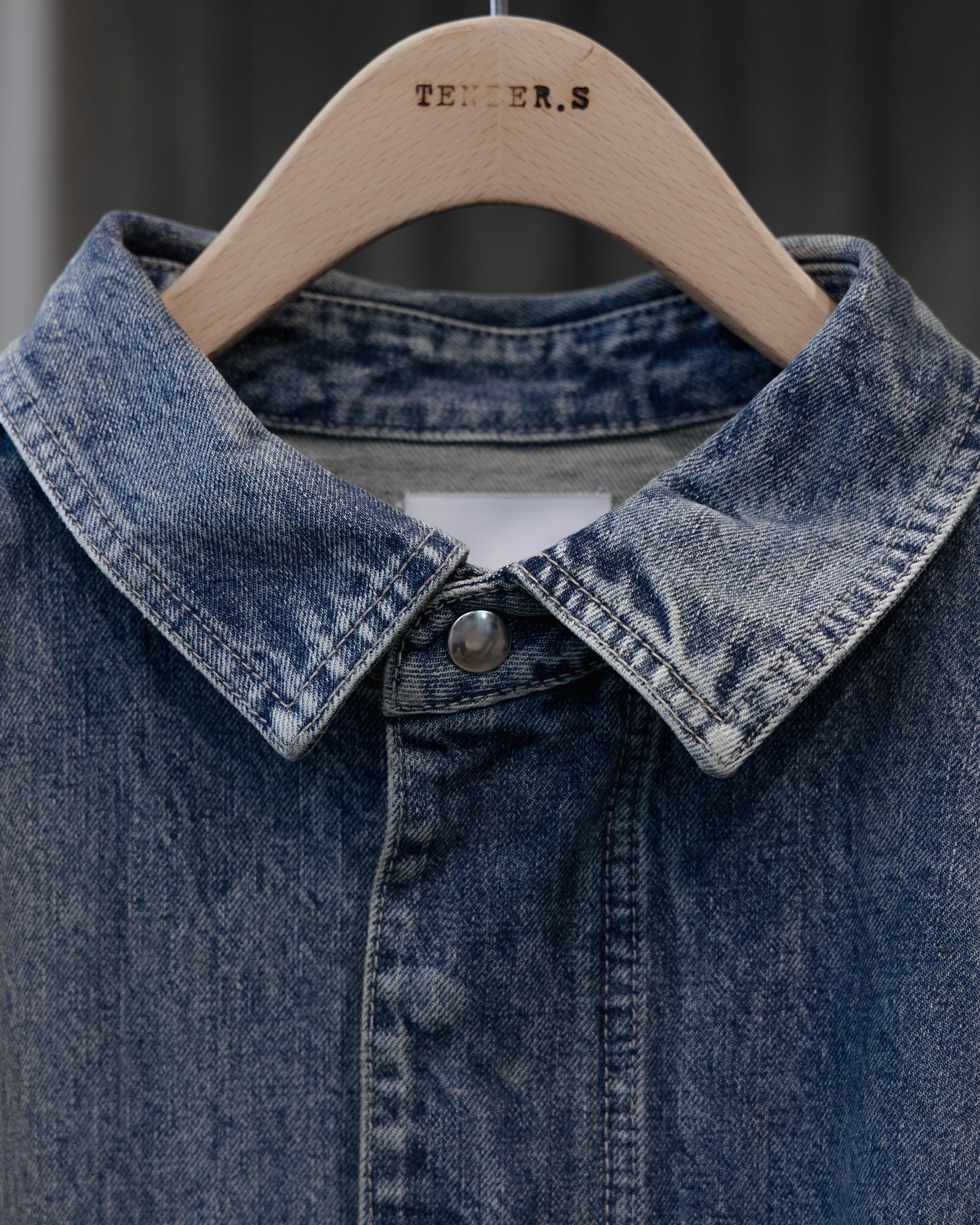 sise denim blouson