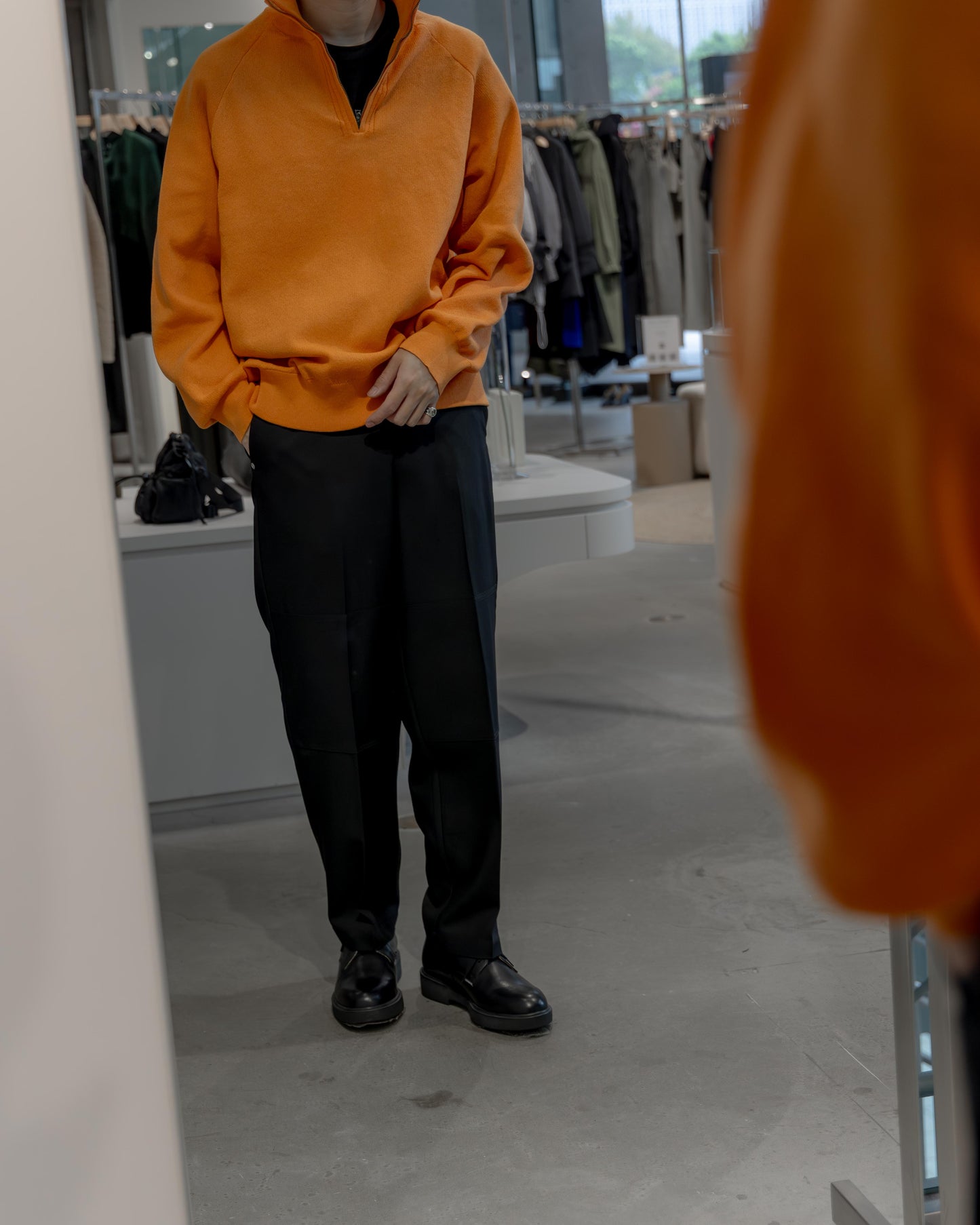 active dry half zip pullover