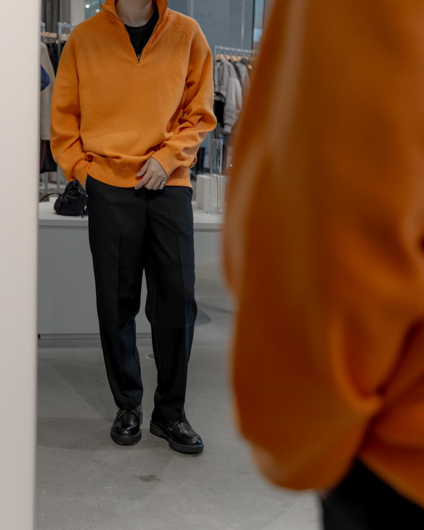 active dry half zip pullover