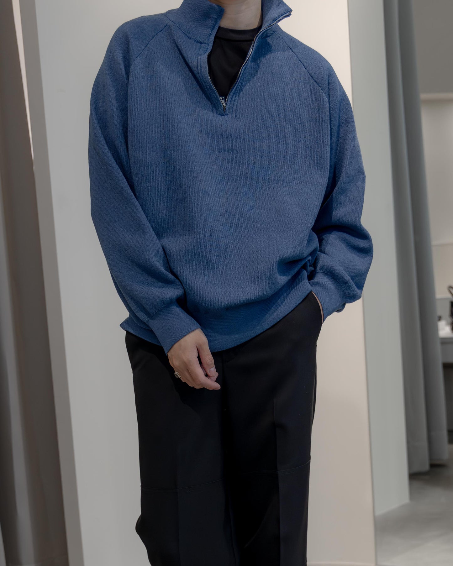 active dry half zip pullover
