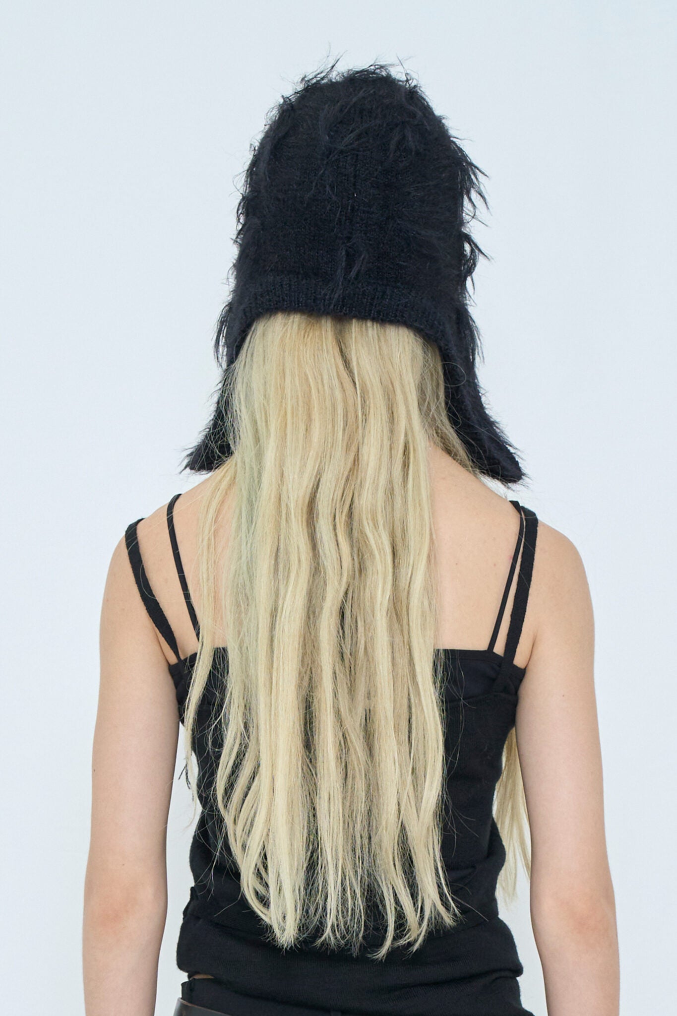 fluffy beanie