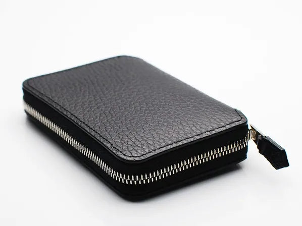 short zip wallet