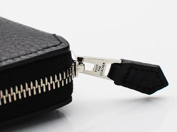 short zip wallet