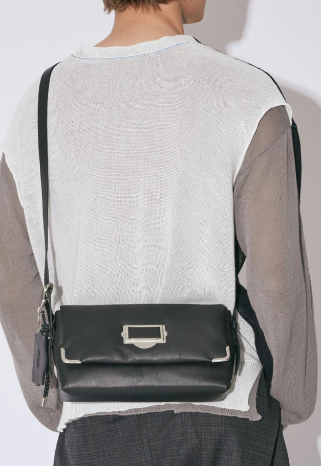 cabinet flap shoulder bag