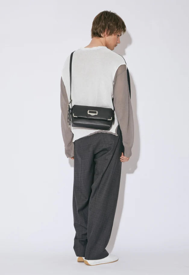 cabinet flap shoulder bag