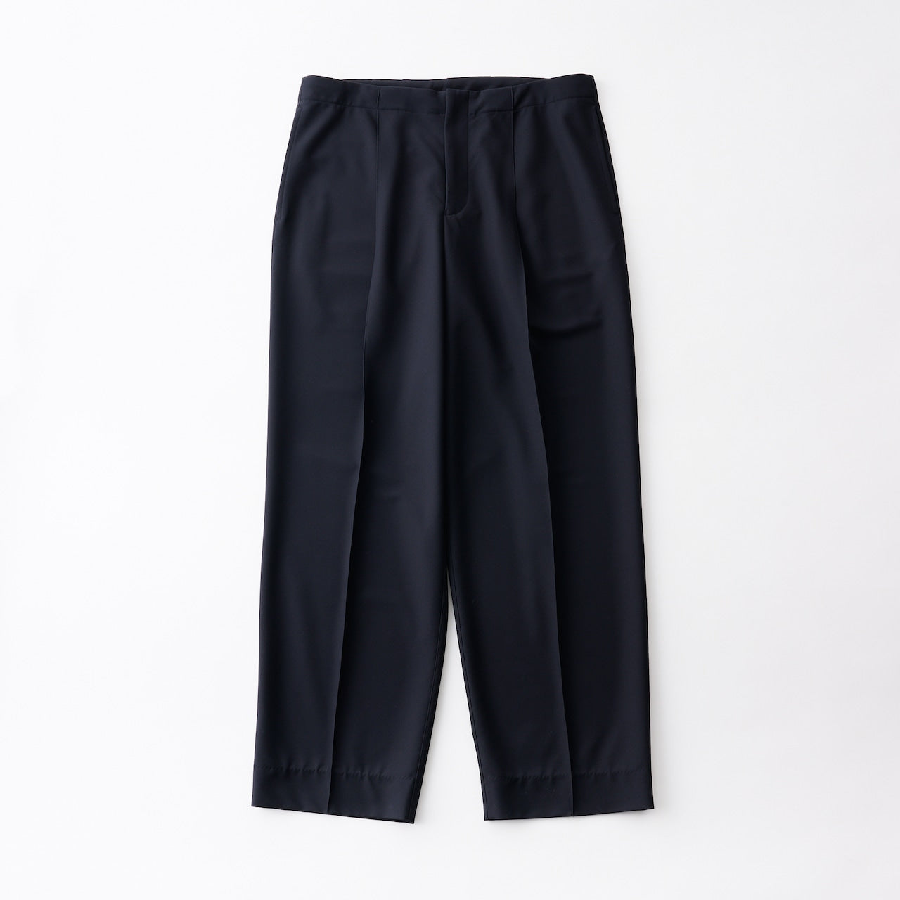 cupro twill balancircular® tuck tailored pants