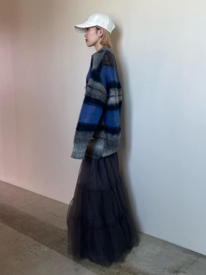 mohair border knit