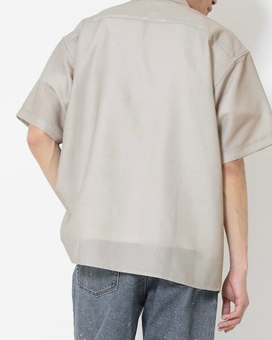 mesh short sleeve shirt