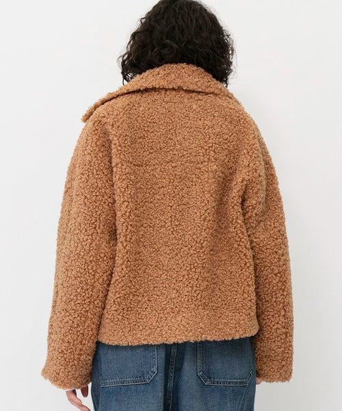 poodle boa short coat