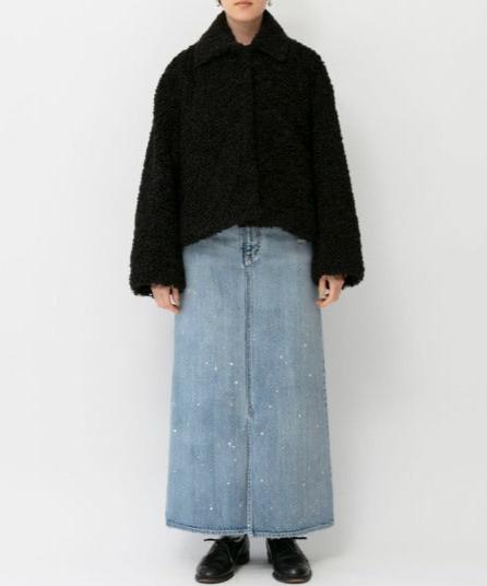 poodle boa short coat