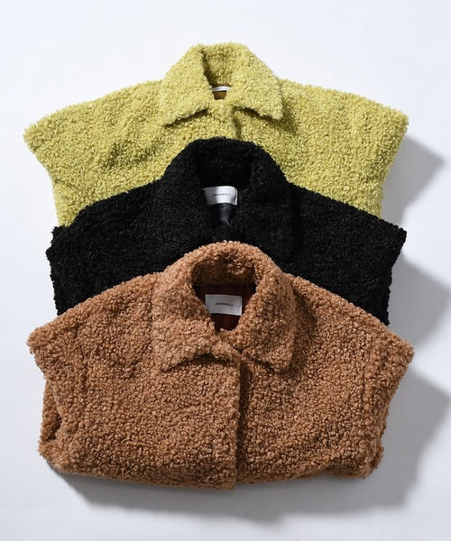 poodle boa short coat