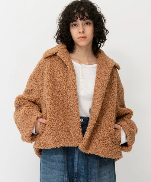 poodle boa short coat