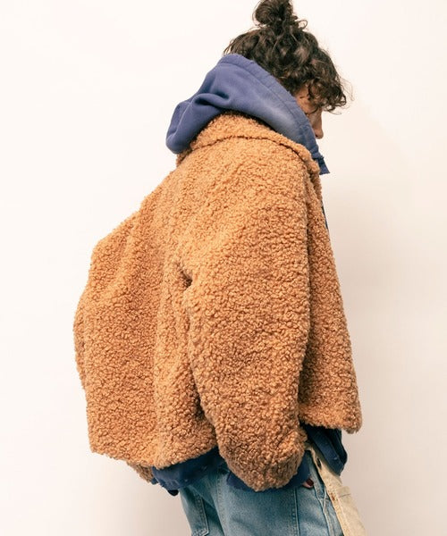 poodle boa short coat