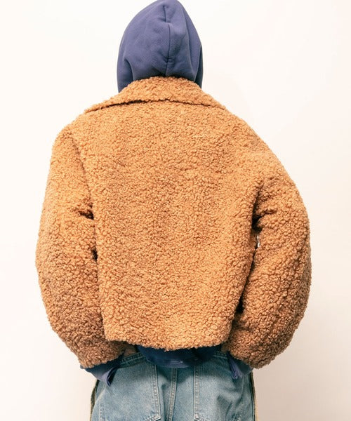 poodle boa short coat