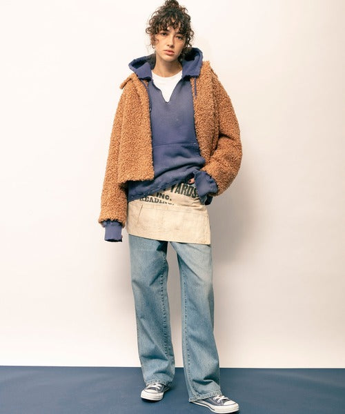poodle boa short coat