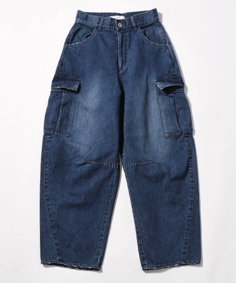 curvy cargo denim