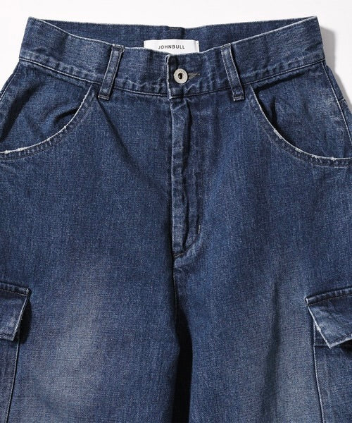 curvy cargo denim