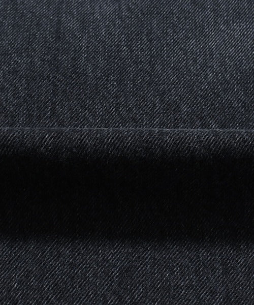 denim wide pants